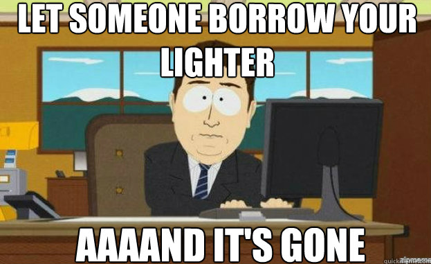 Lend Lighter and Gone Meme
